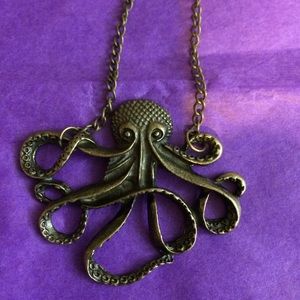 Octopus Statement Necklace NWT